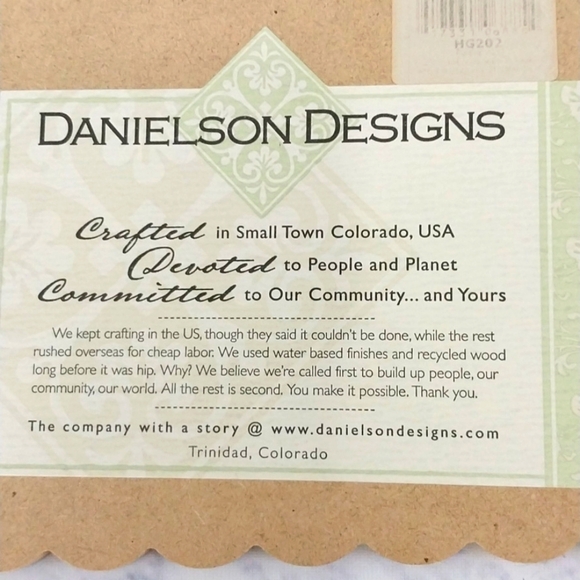 Girl Power Wall Hanging Danielson Designs Vintage Look - Picture 6 of 6